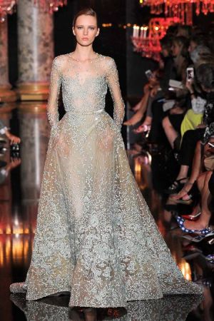 Elie Saab Fall 2014 couture collection